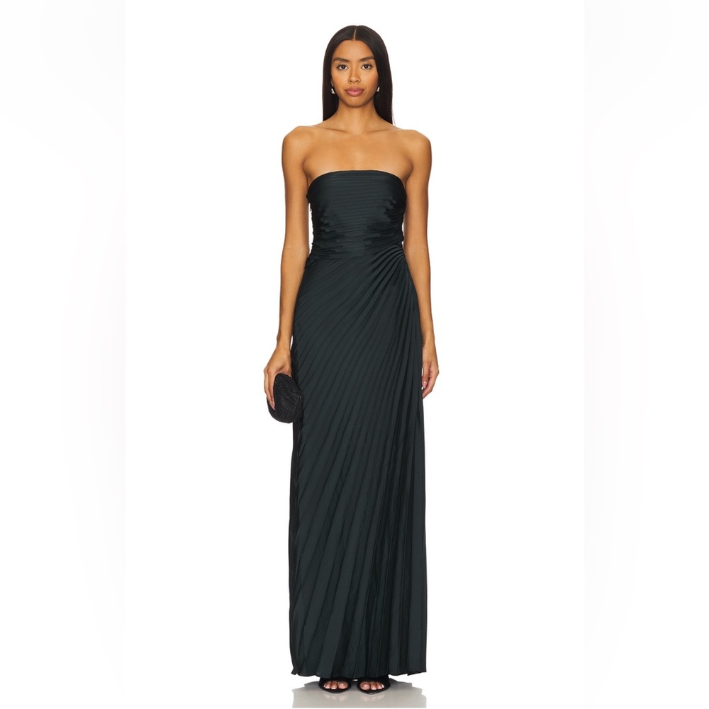 ALC Bianca Maxi Dress in Forest